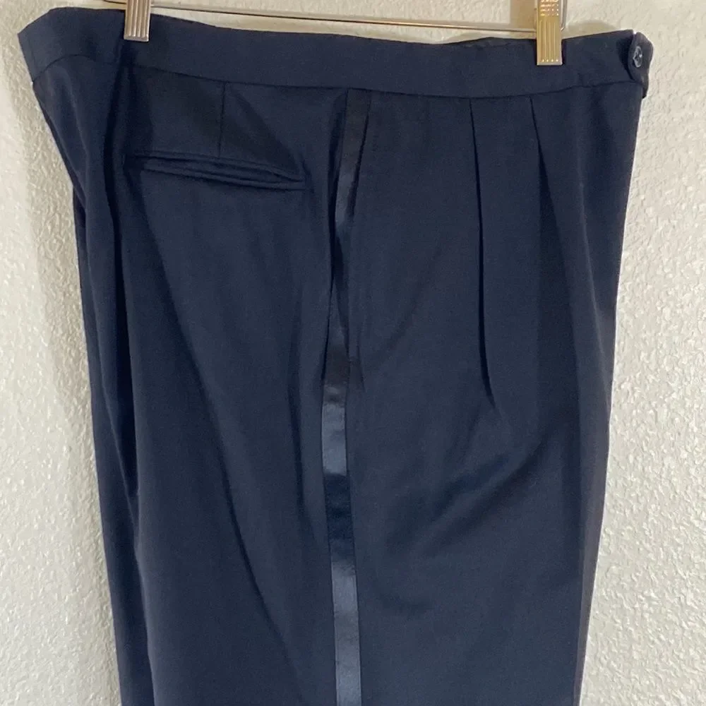 Men Pans Suit Dress Black Size 36